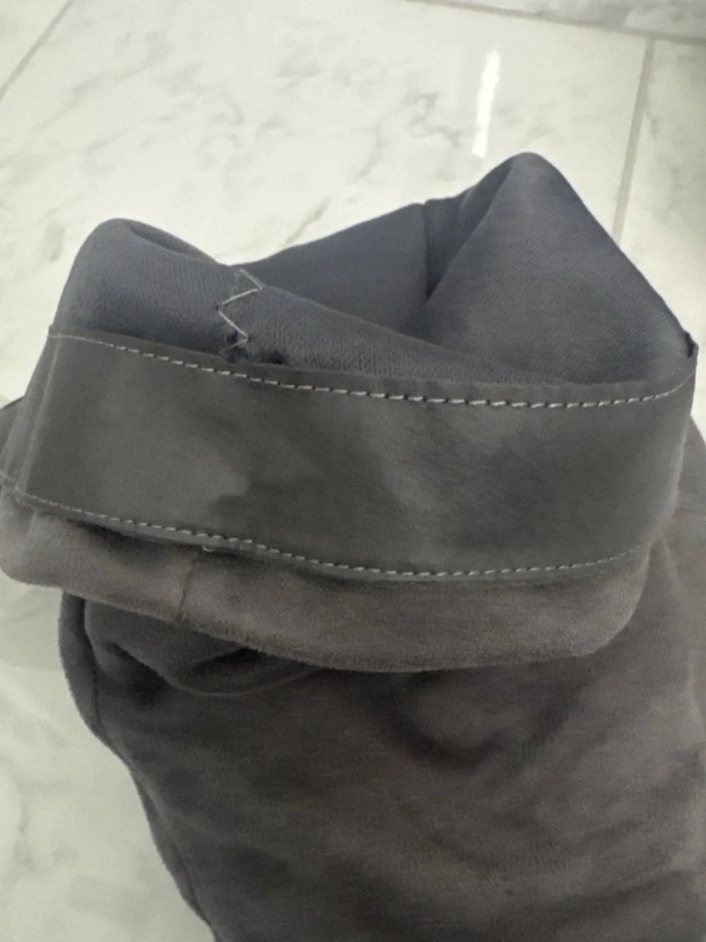 Women's Gray Over-the-Knee Slouch Boots